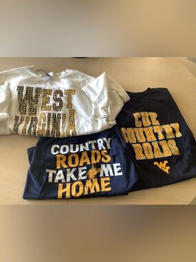 WVU (3) fan pack-Let’s Go!